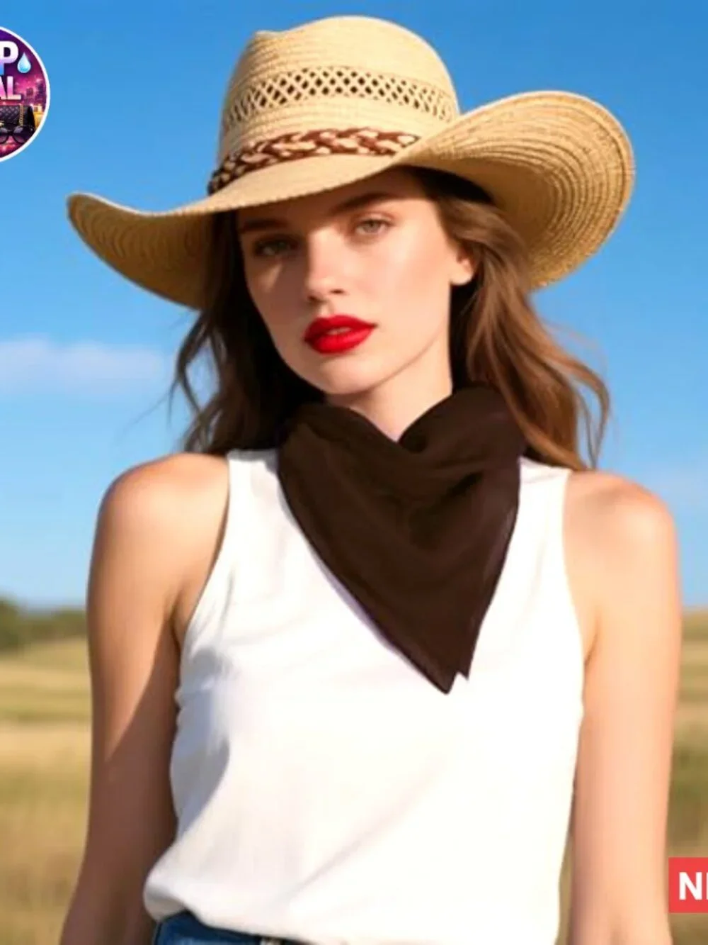 Chiffon Polyester Square Scarf for Halloween Costume Accessories